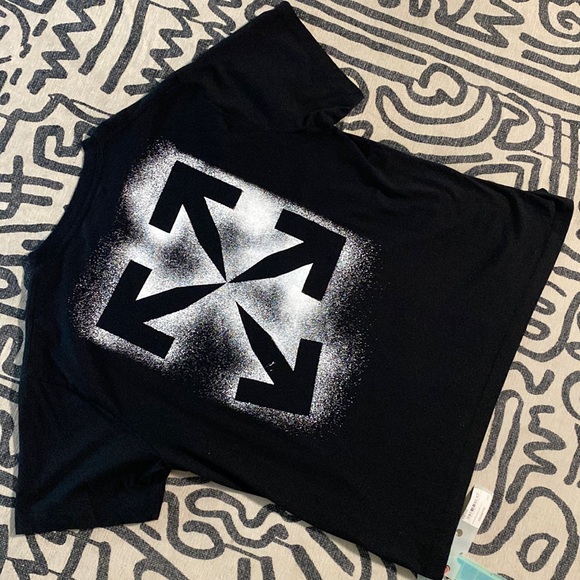OFF-WHITE LARGE Stencil S/S Over T-Shirt - Picture 1 of 5